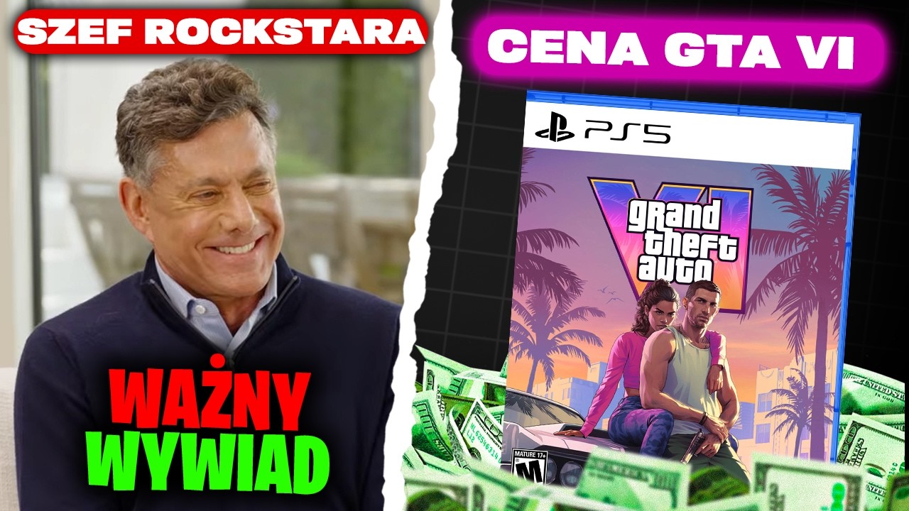 SZEF ROCKSTARA ZDRADZA CENĘ GTA VI | GTA 6