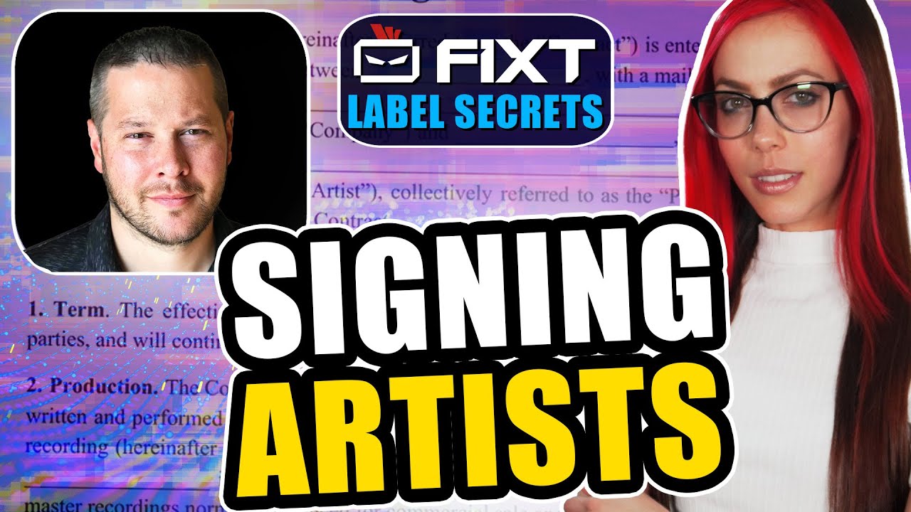📃 Signing Artists To Your Record Label: How To Find And Choose The Right Ones