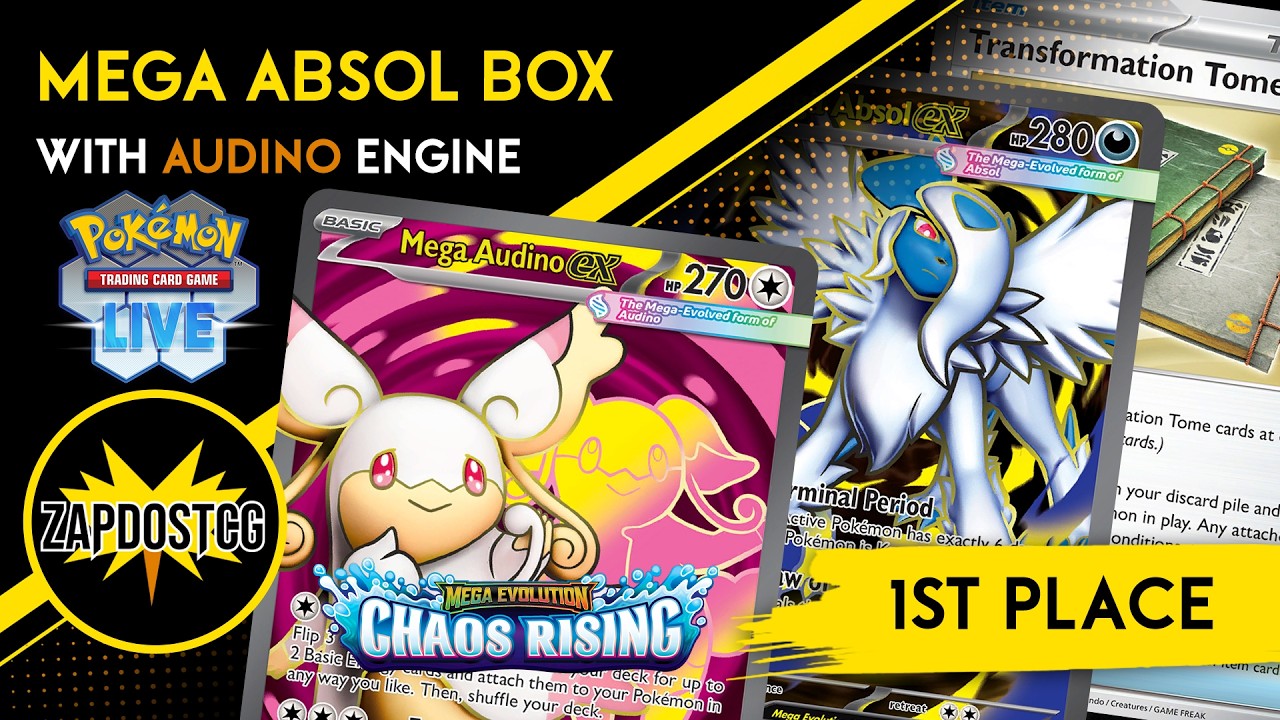 Mega Audino ex + Transformation Tome = ZWYCIĘSKA talia z Mega Absol ex!?