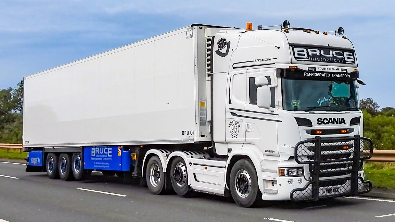 Truck Spotting on the A1 Scotland | #9