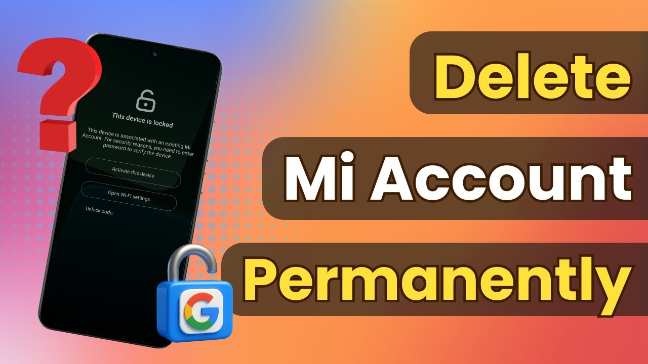 [100% FIX] Delete All Redmi/Xiaomi Mi Account Remove Without Password 2025 | Mi Account Unlock Tool