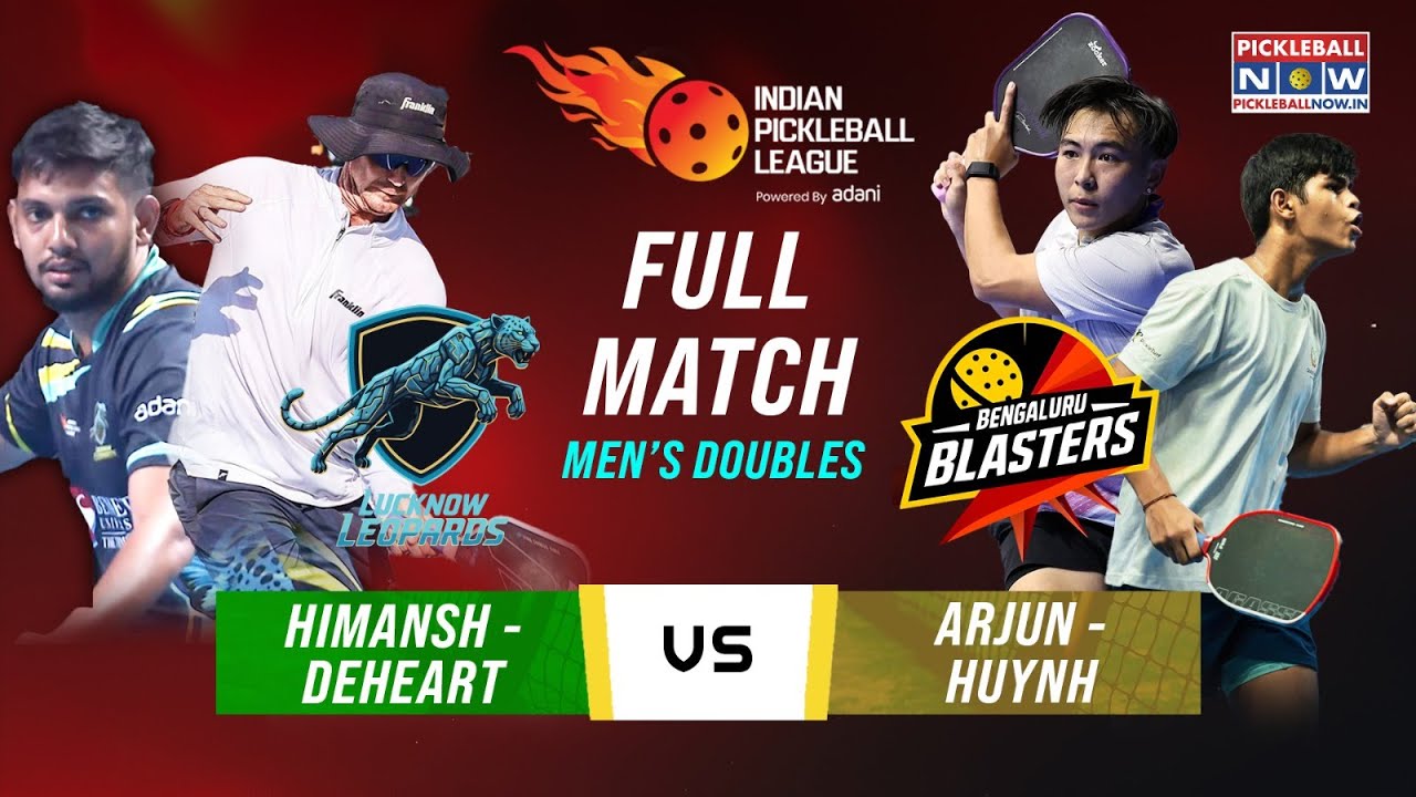 Bengaluru Blasters vs Lucknow Leopards | Men’s Doubles | Arjun & Phuc Huynh Win 15-8 | IPBL 2025