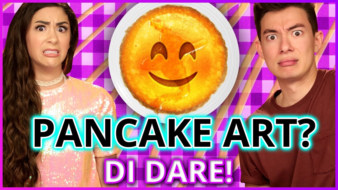 DIY PANCAKE ART?! Di-Dare w/ Motoki Maxted & Cassie Diamond