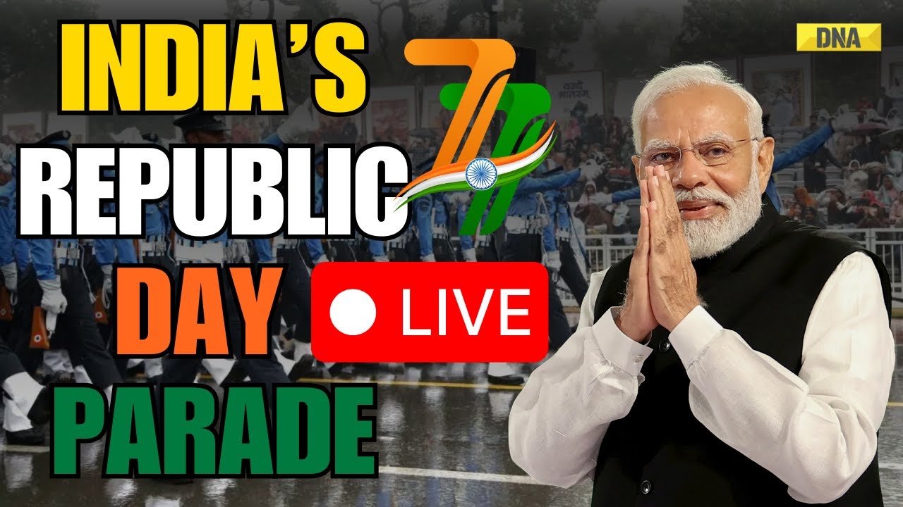Republic Day Parade 2026 LIVE: India Celebrates 77th Republic Day | Grand Parade & Flag Hoisting
