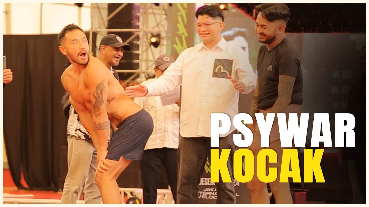Tingkah Aneh Onadio Leonard dan Bobby Saputra Jelang Baku Hantam di Superstar Knock Out Vol.2
