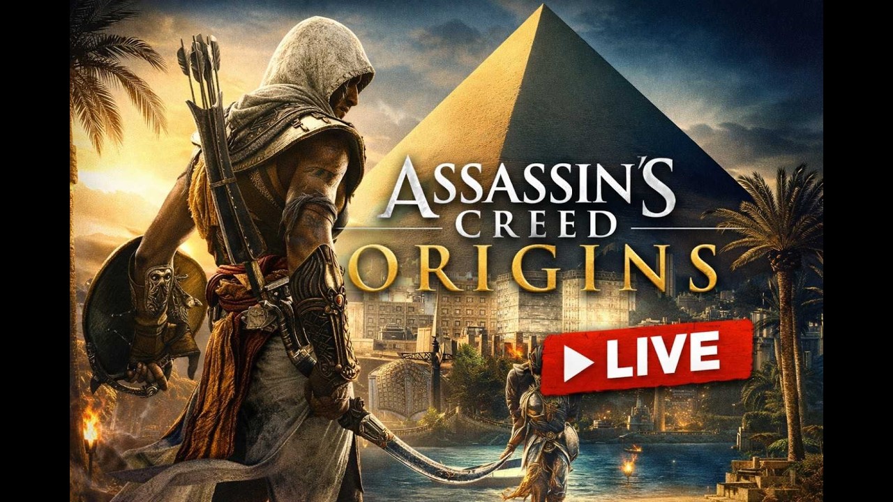 Rise of Bayek 🔥 Assassin’s Creed Origins LIVE