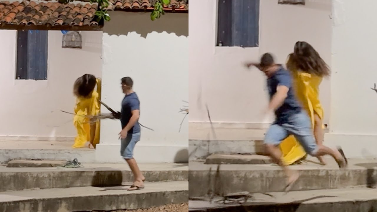 ASSOMBRAÇÃO ATACA LEÔNCIO NA FAZENDA | THAMIRES THUANNY