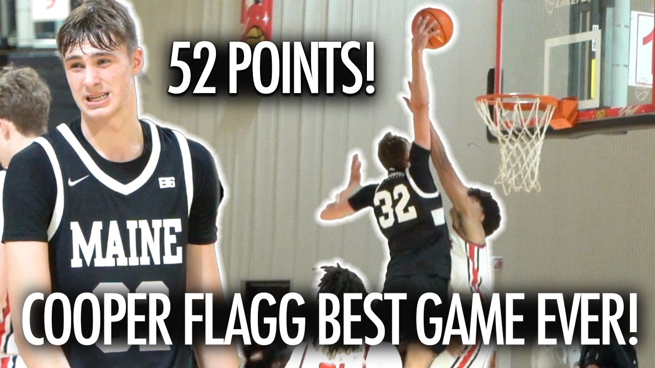 Cooper Flagg BEST GAME EVER! 52 Points & a CRAZY Last-Second Finish!