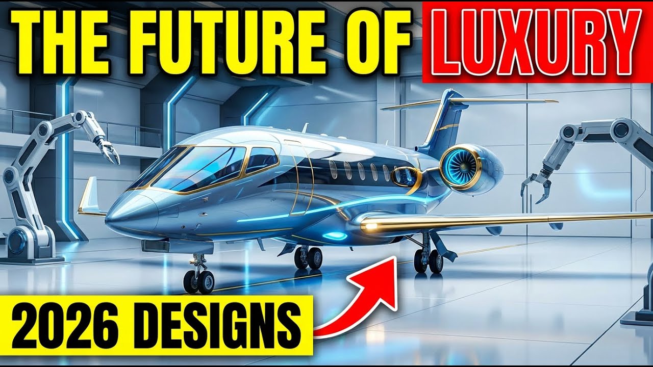 THE FUTURE OF PRIVATE JETS: 5 Unbelievable Designs You Won't Believe (2026)