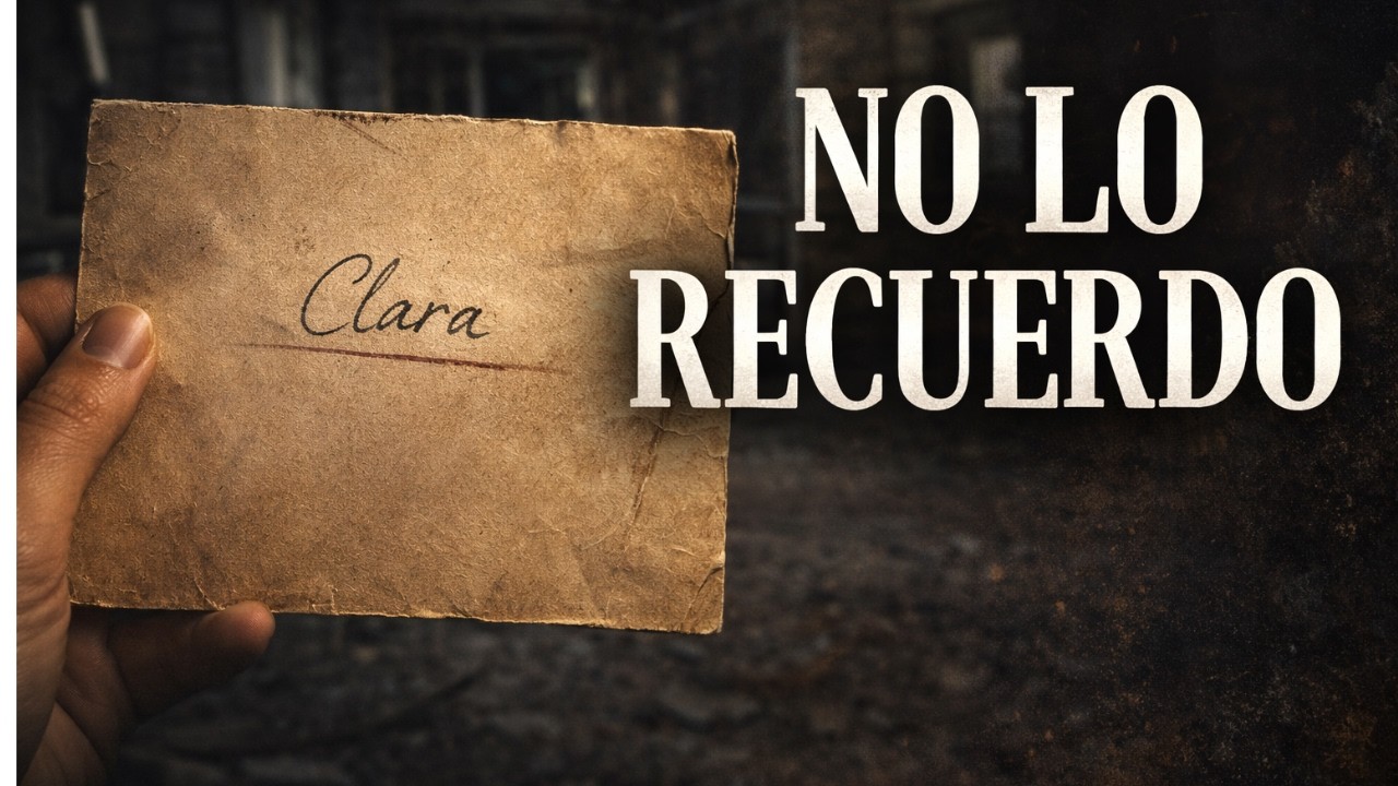 La carta decía su nombre...pero ella no recordaba nada.