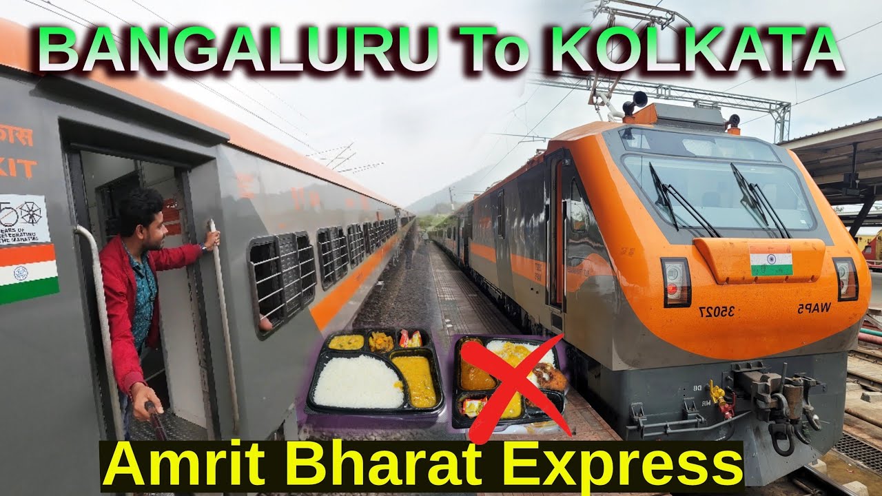 Amrit Bharat Express | Bangaluru To Kolkata New 13433 Train journey Details