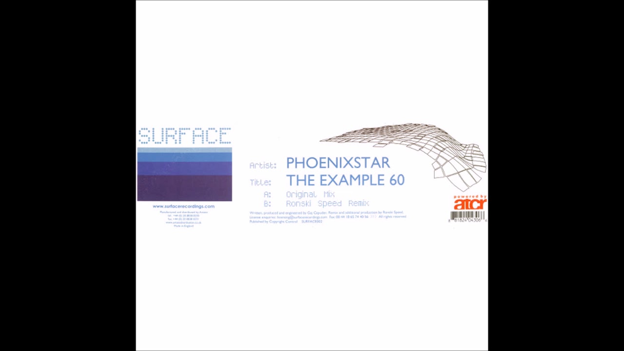 Phoenixstar - The Example 60 (Ronski Speed Remix) (2005)