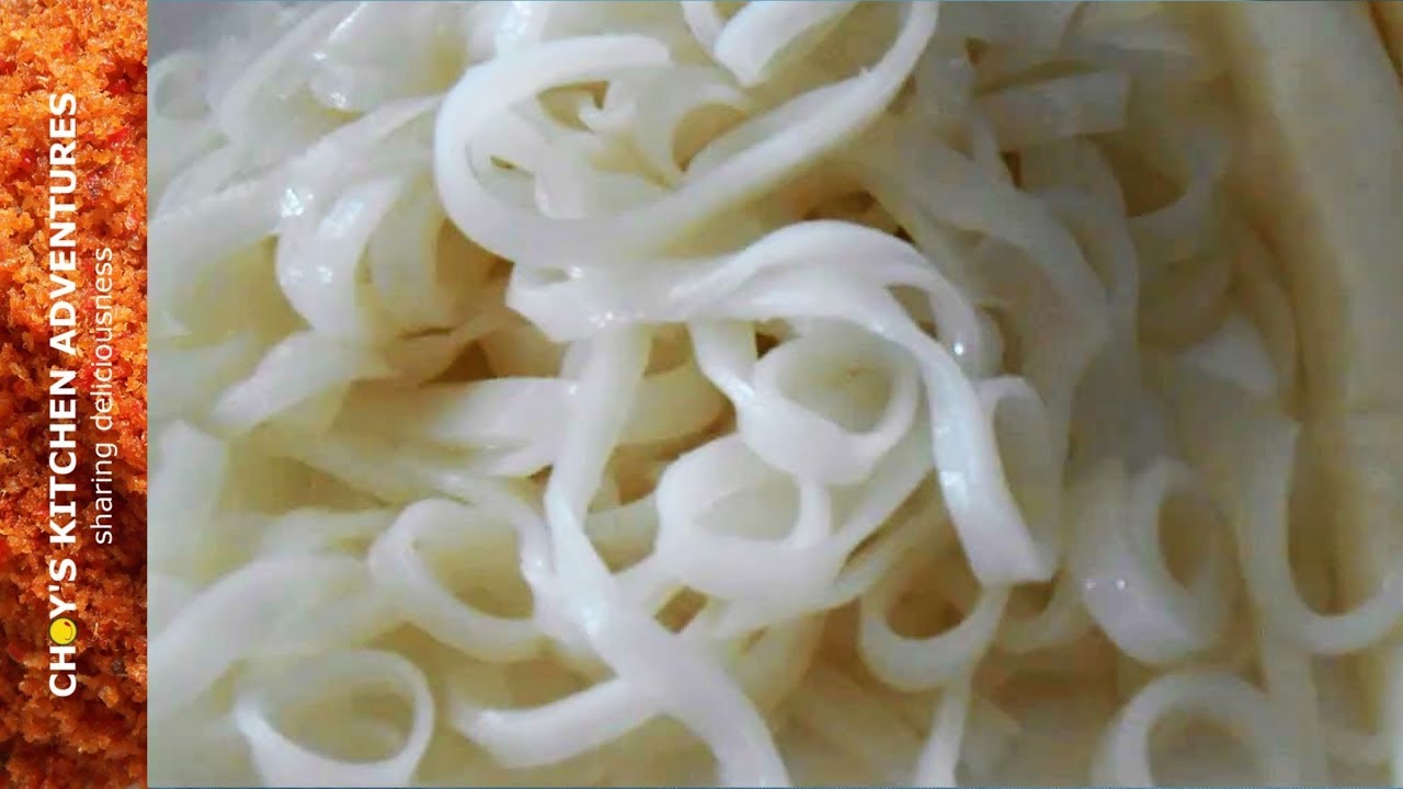 Home-made Rice Noodles (河粉做法) ⭐️⭐️⭐️⭐️⭐️