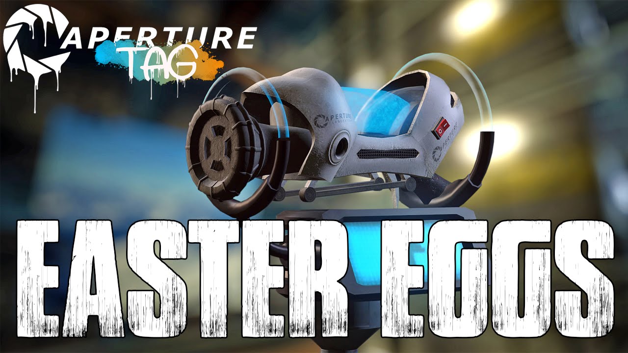 Aperture Tag: The Paint Gun Testing Initiative - All Easter Eggs
