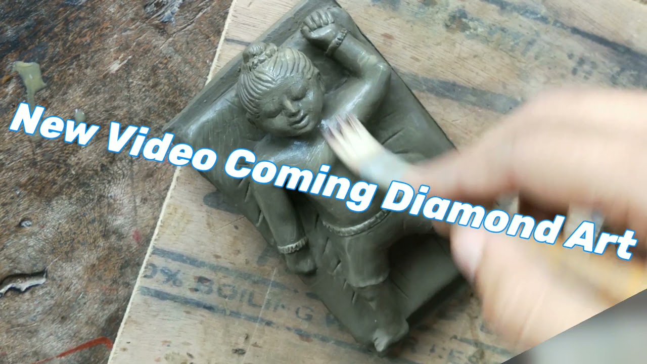 Little Krishna   Sculptures Learn To Make Idol Of Lord Krishna बाल कृष्णा मूर्ति बनाए।