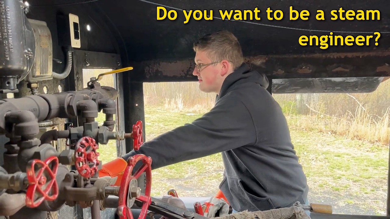 Here's your chance to operate a steam locomotive! SPRING 2026