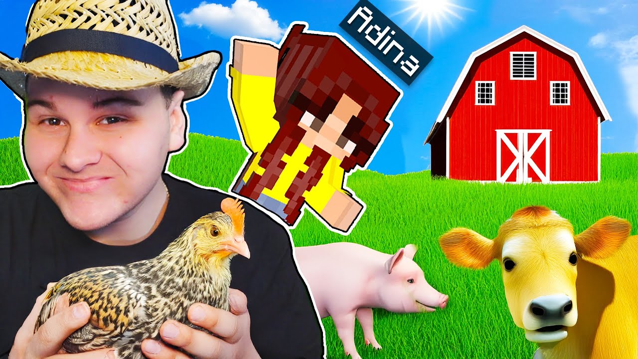 Am propria FERMA impreuna cu Adina! 🐑