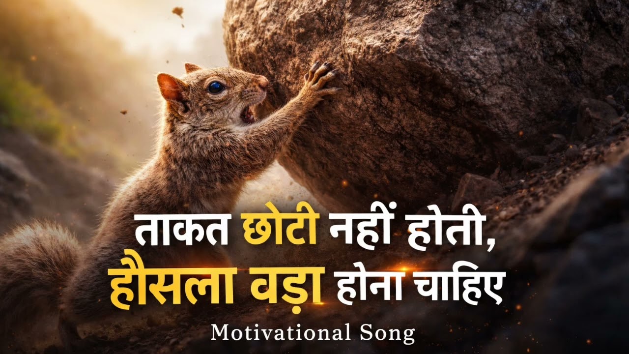 Struggle song_ताकत छोटी नहीं होती हौसला बड़ा होना चाहिए। Best Motivational song. 