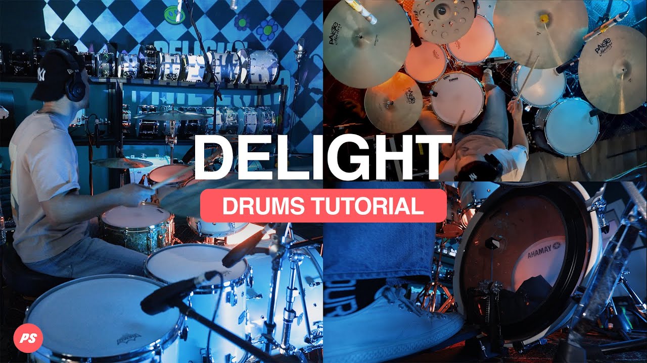Delight | Winning Team | Planetshakers Official Drums Tutorial Video