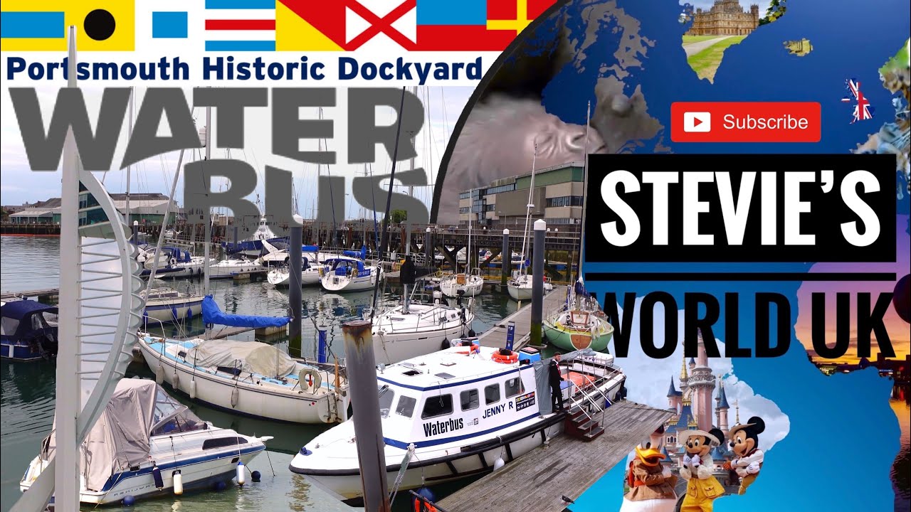 HISTORIC DOCKYARD FULL WATERBUS TOUR OF PORTSMOUTH HARBOUR AND ALL THE DOCKS