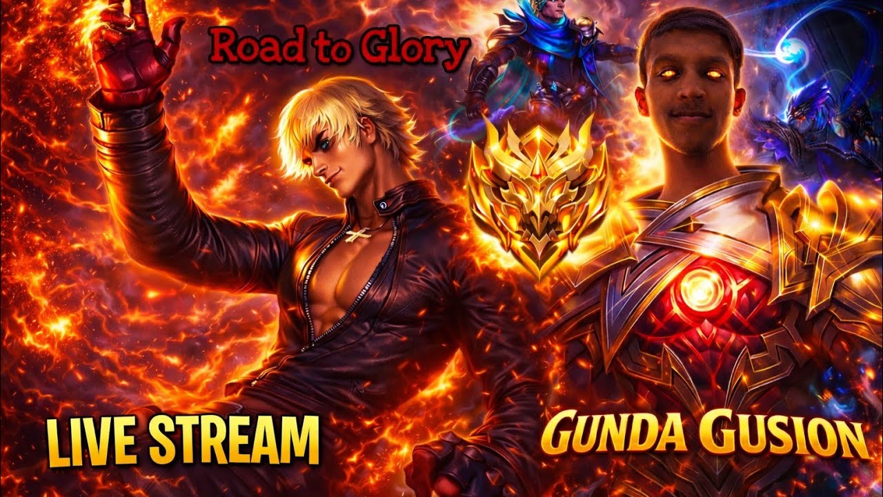 🔴Gunda Gusion Is Live | Full Action Gameplay | Let's Go🔴