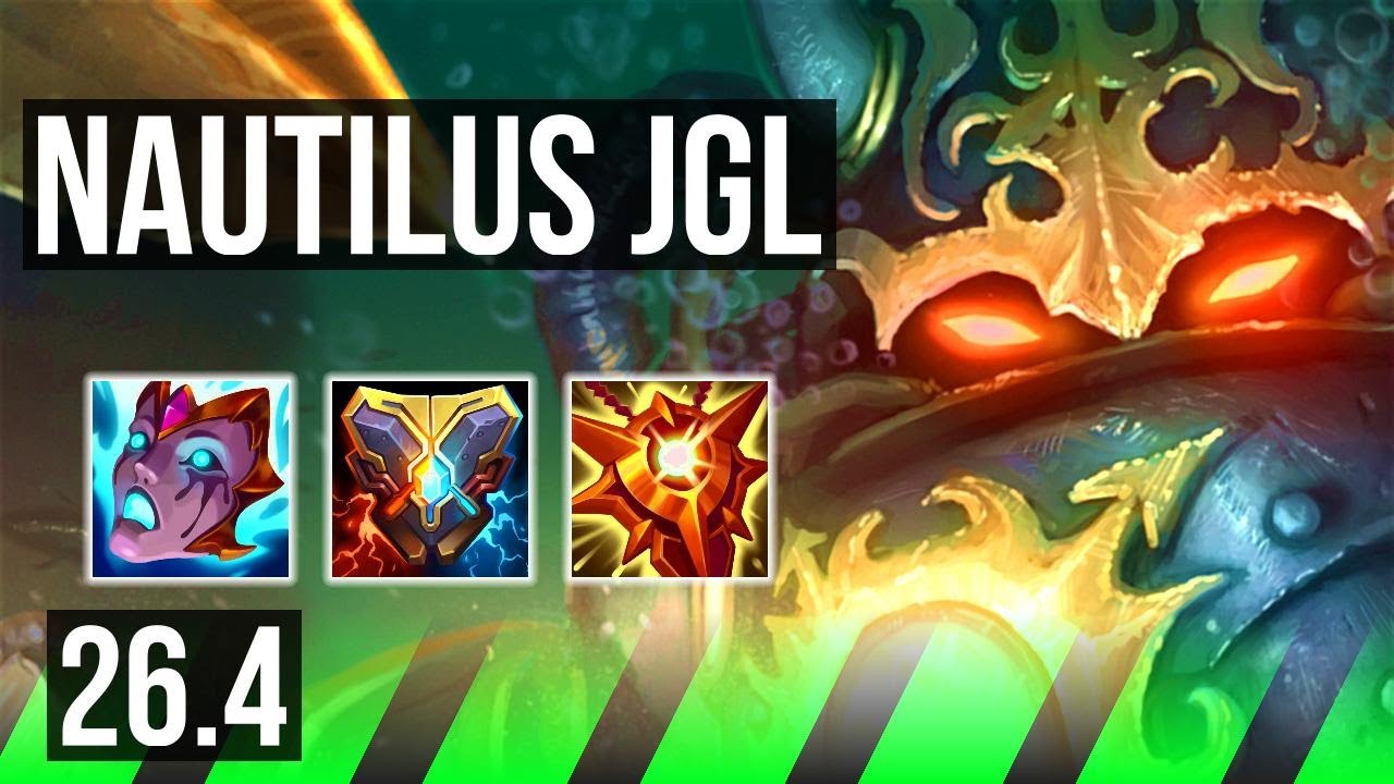 NAUTILUS vs KHA'ZIX (JGL) | Conqueror | NA Master | 26.4