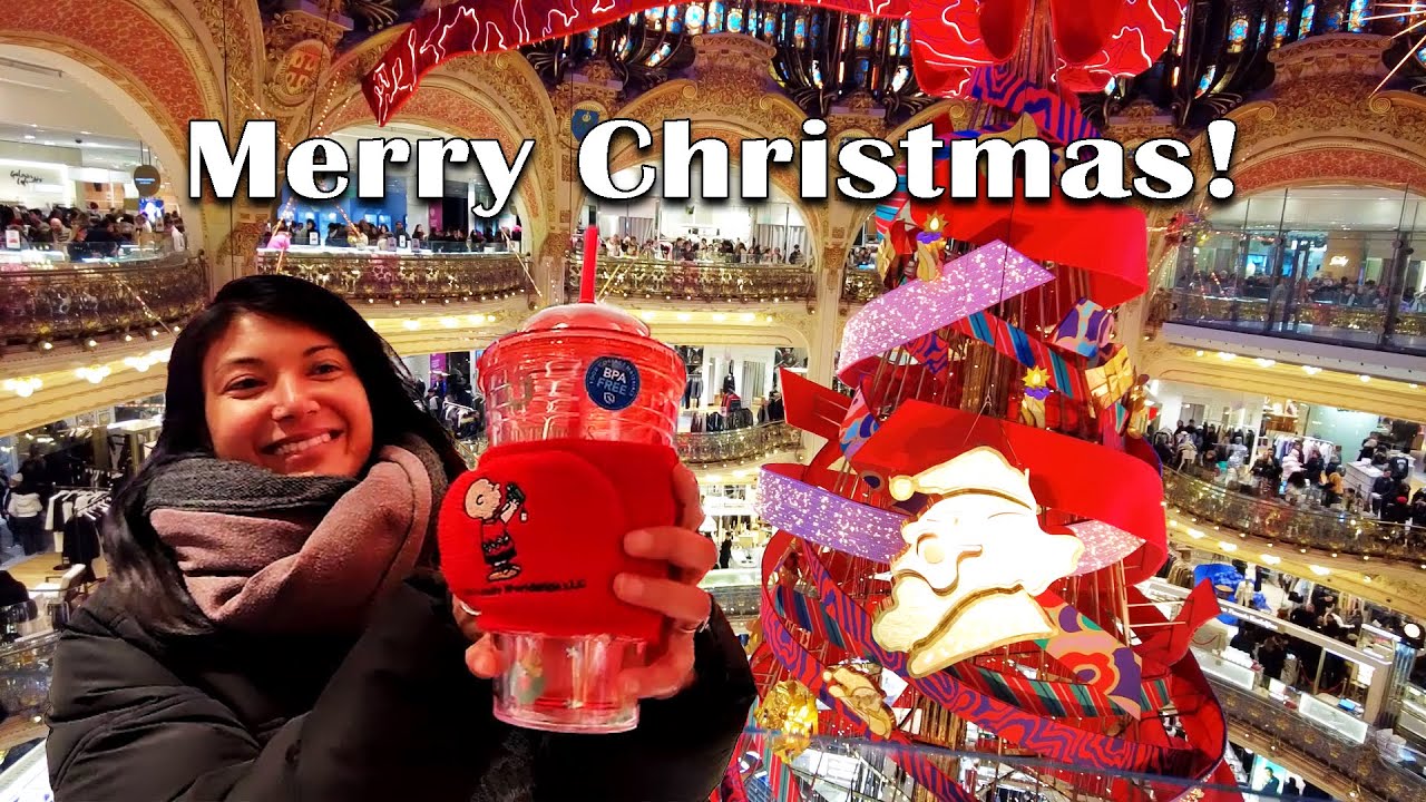 Christmas in Paris 🇫🇷 Best Places Celebrating Christmas | Paris Vlog
