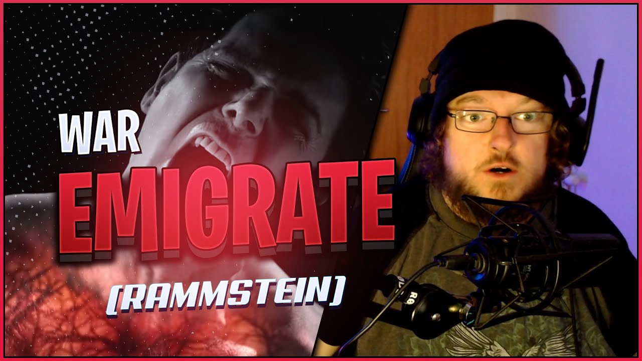 Emigrate War Reaction | Richard Kruspe of Rammstein!!