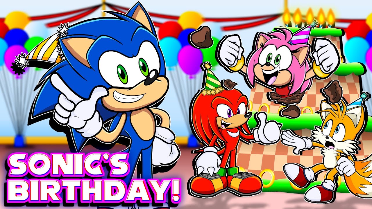 🎉 Супер-праздник Соника! (Sonic Animation)