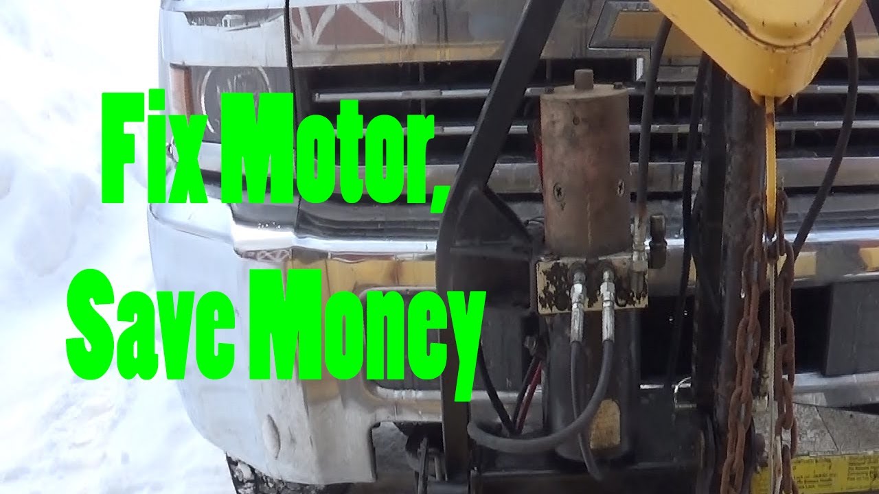 How to Rebuild a Fisher Plow Motor
