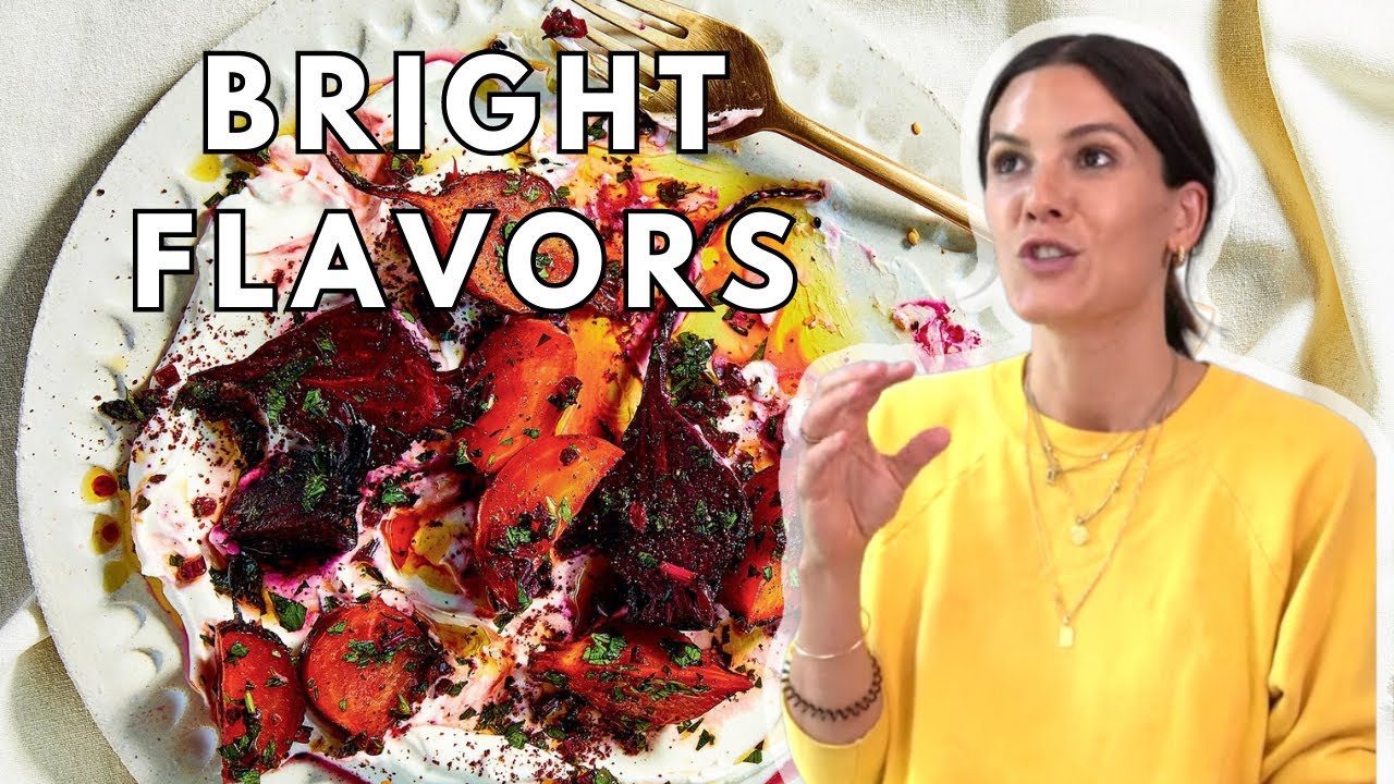 Vinegar and Honey Roasted Beets With Labneh Recipe | Eden Eats
