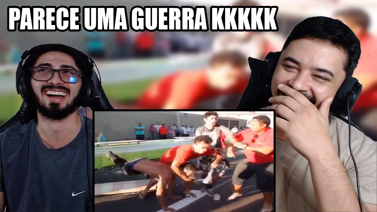 REACT Brigando pelo Bolo da Prefeitura kkkkk | JJ