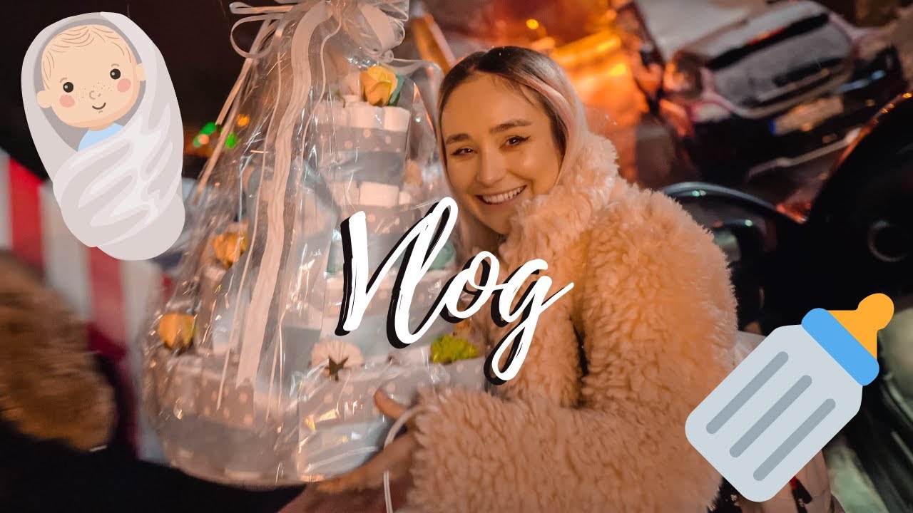 VLOG | Cadouri pentru baby shower | Tort din scutece | Busteni, venim! | Bebe haul |