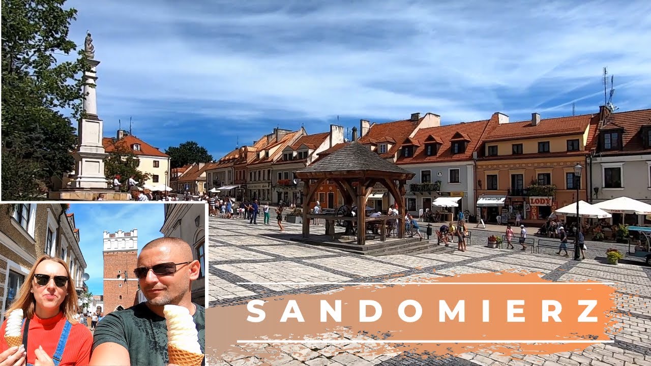 SANDOMIERZ, PIĘKNE MIASTO, SUPER POMYSŁ NA ZWIEDZANIE NA WEEKEND |ATRAKCJE SANDOMIERZA |RobDriveVlog