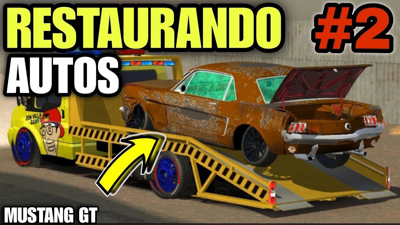 COMPRÉ ESTE MUSTANG OXIDADO🥶Y LO RESTAURÉ 🗿👌🏻EN Car Parking Multiplayer | RESTAURANDO AUTOS