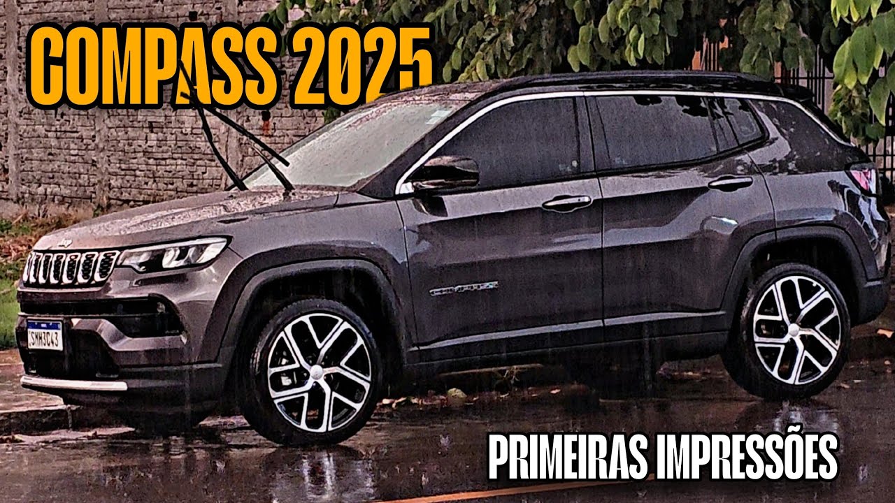 🔥 ANDEI EM UM JEEP COMPASS ZERO // PRIMEIRAS IMPRESSÕES 