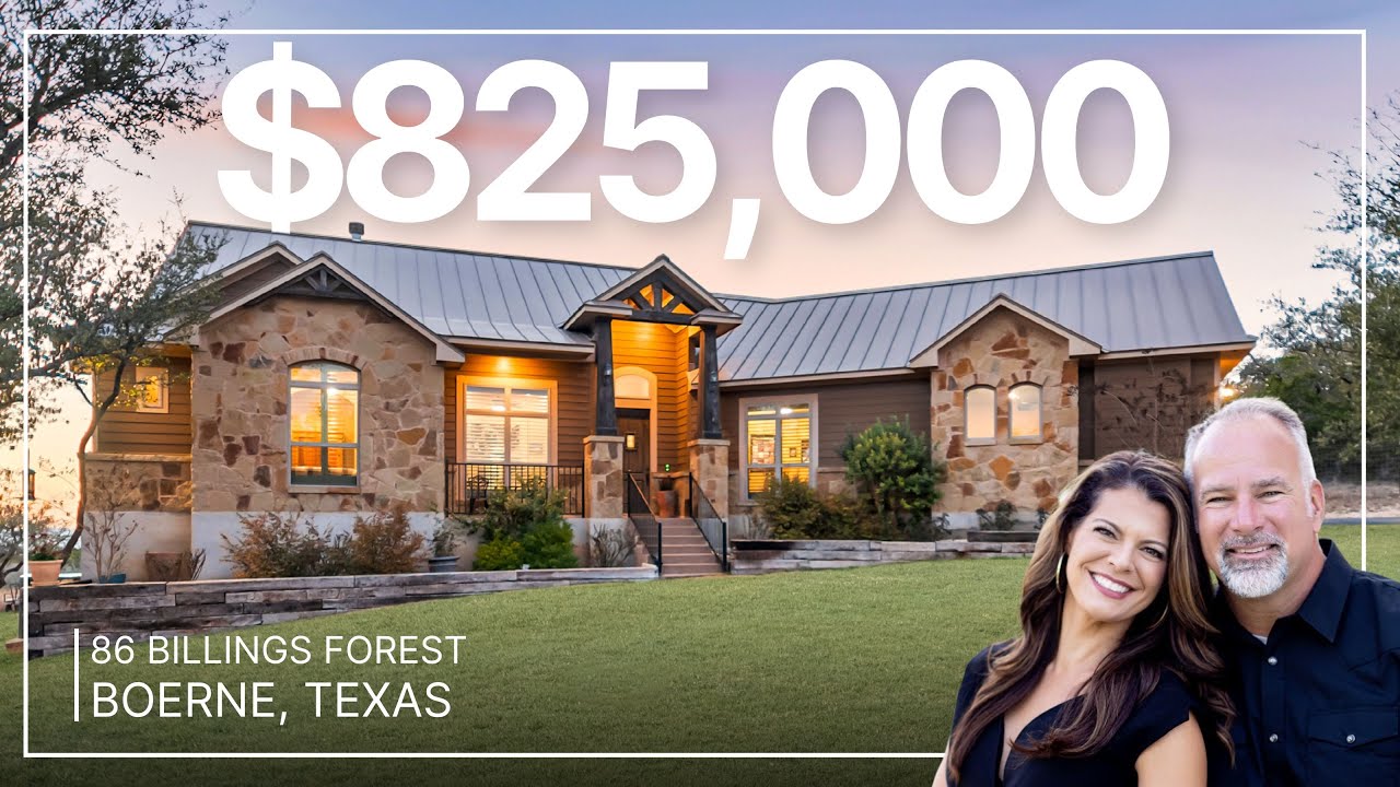 Tour This Luxury 5-Acre Home in Boerne TX | 86 Billings Forest