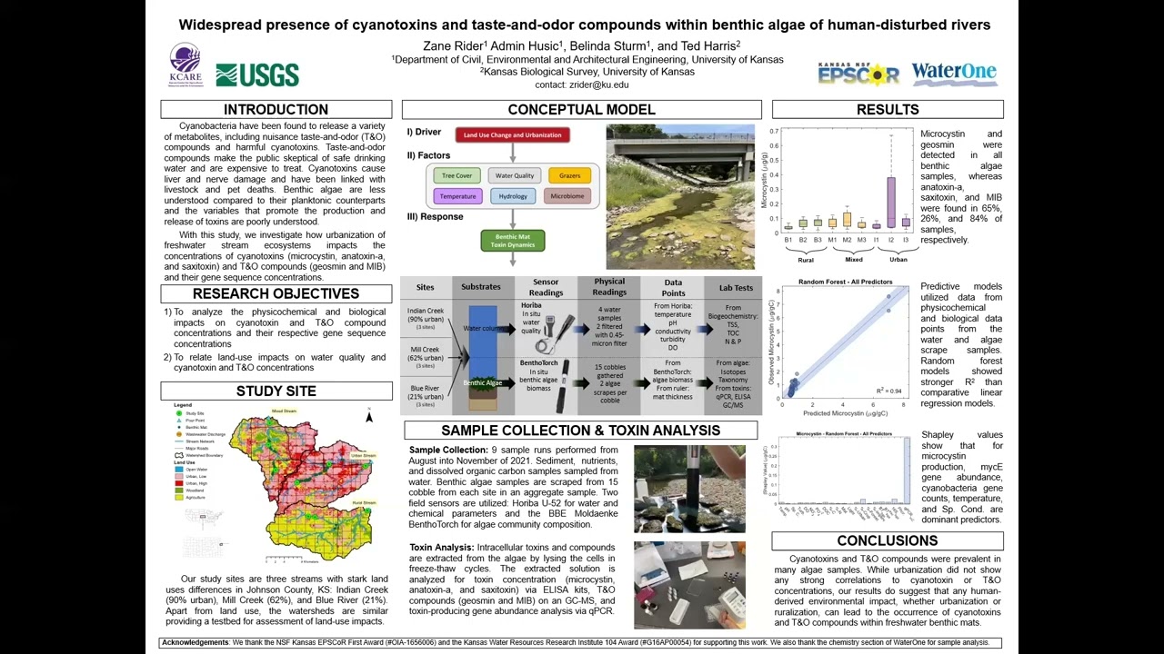 Widespread Presence of Cyanotoxins and Taste/Odor Compounds within Algae of Human-disturbed Rivers