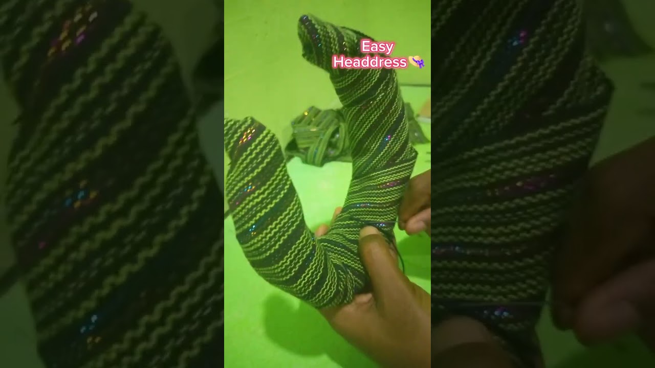 Unique Head Band WITH Aso Oke ♥️