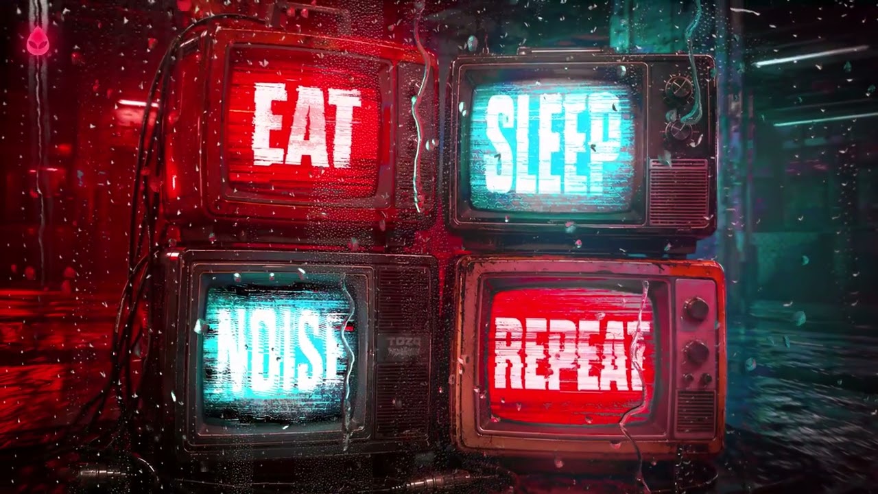 TOZA & The Dark Horror - EAT SLEEP NOISE REPEAT (Official Audio)