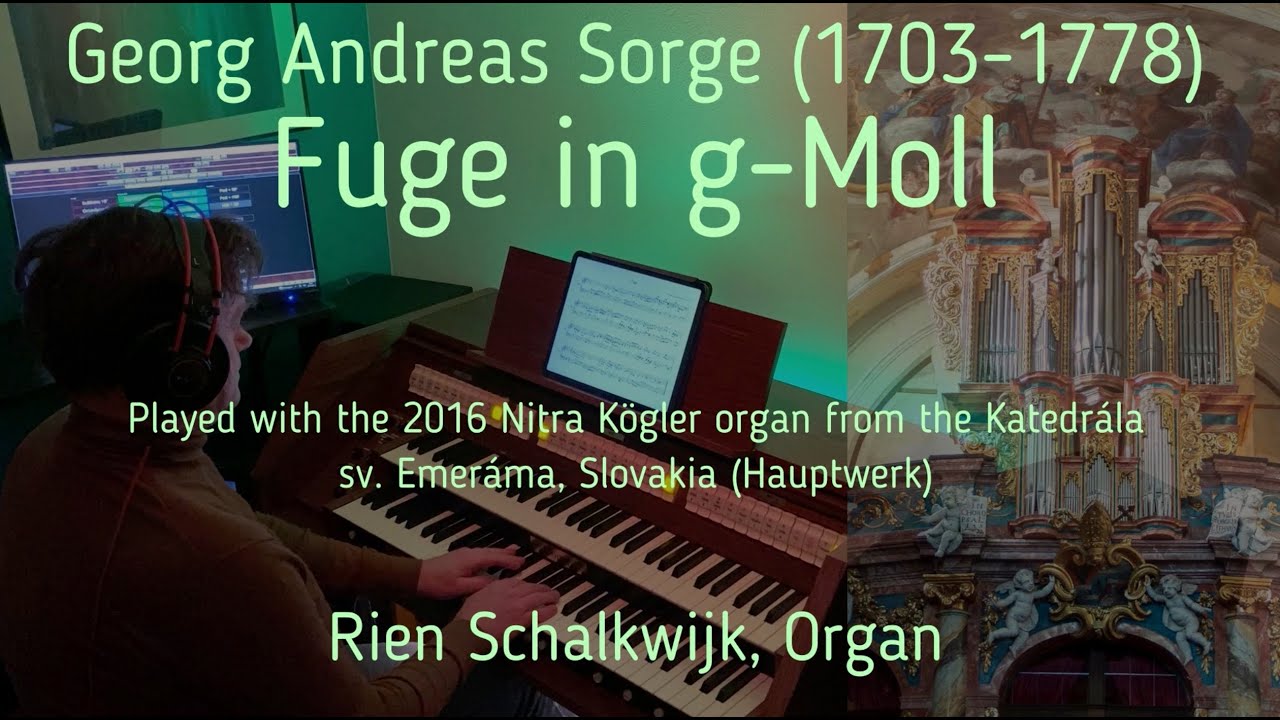 Fuge in g-Moll | Georg Andreas Sorge (1703-1778) | By Rien