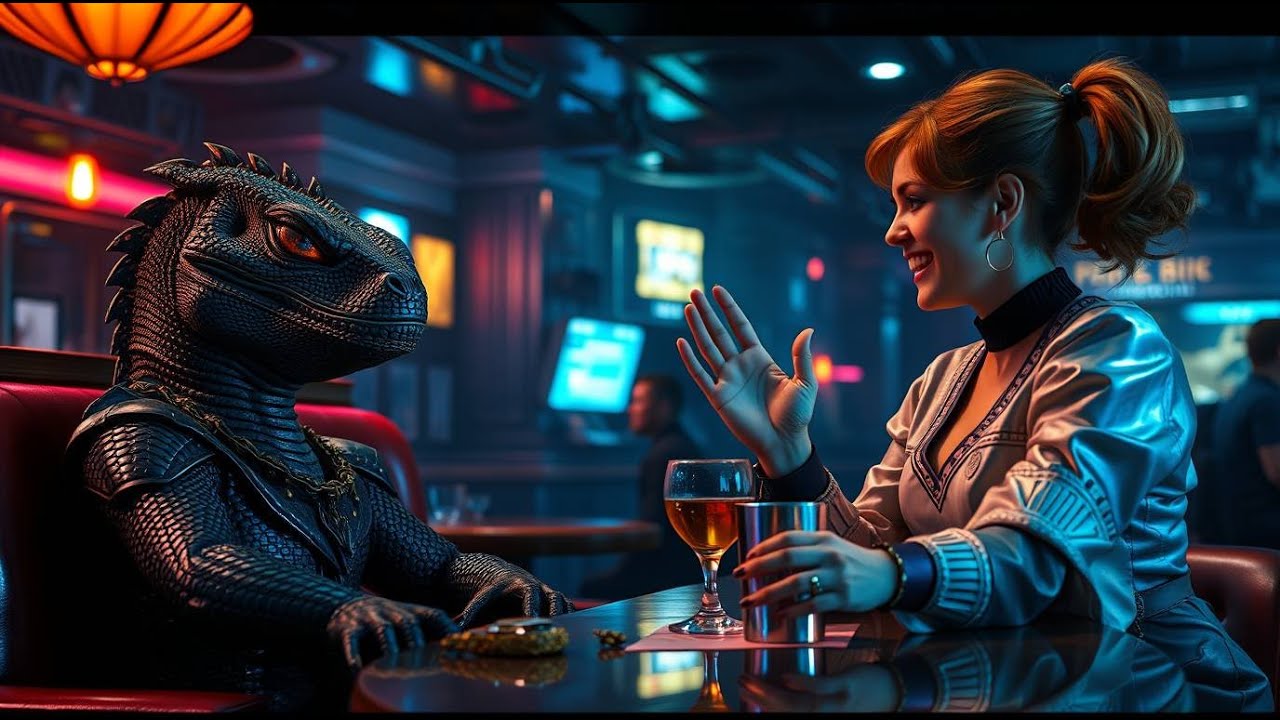 Emperor Takes Mute Son To Bar — Freezes When Human Waitress Signs To Him...| A Short Sci-fi Story