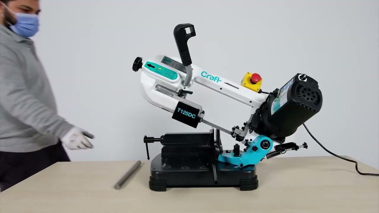 LİDER MAKİNA - Craft T125DC Şerit Testere Tezgahı