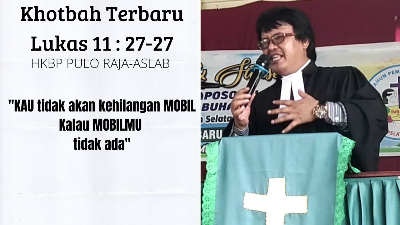 Pdt Toho Sinaga//Kotbah, 