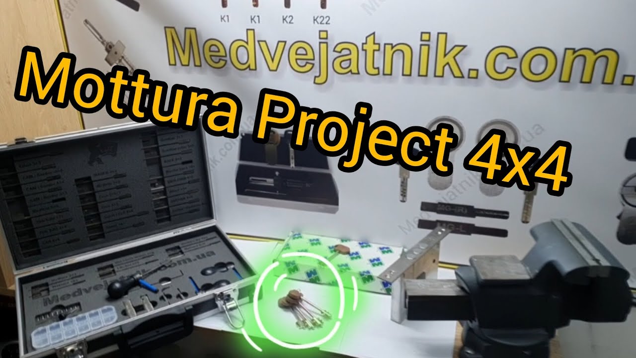 Отмычка для замка Mottura Project 4х4 Инструмент для аварийного вскрытия замков ⚠️