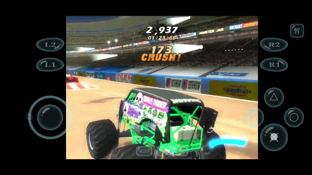 2007 Monster Jam PlayStation 2 Title 