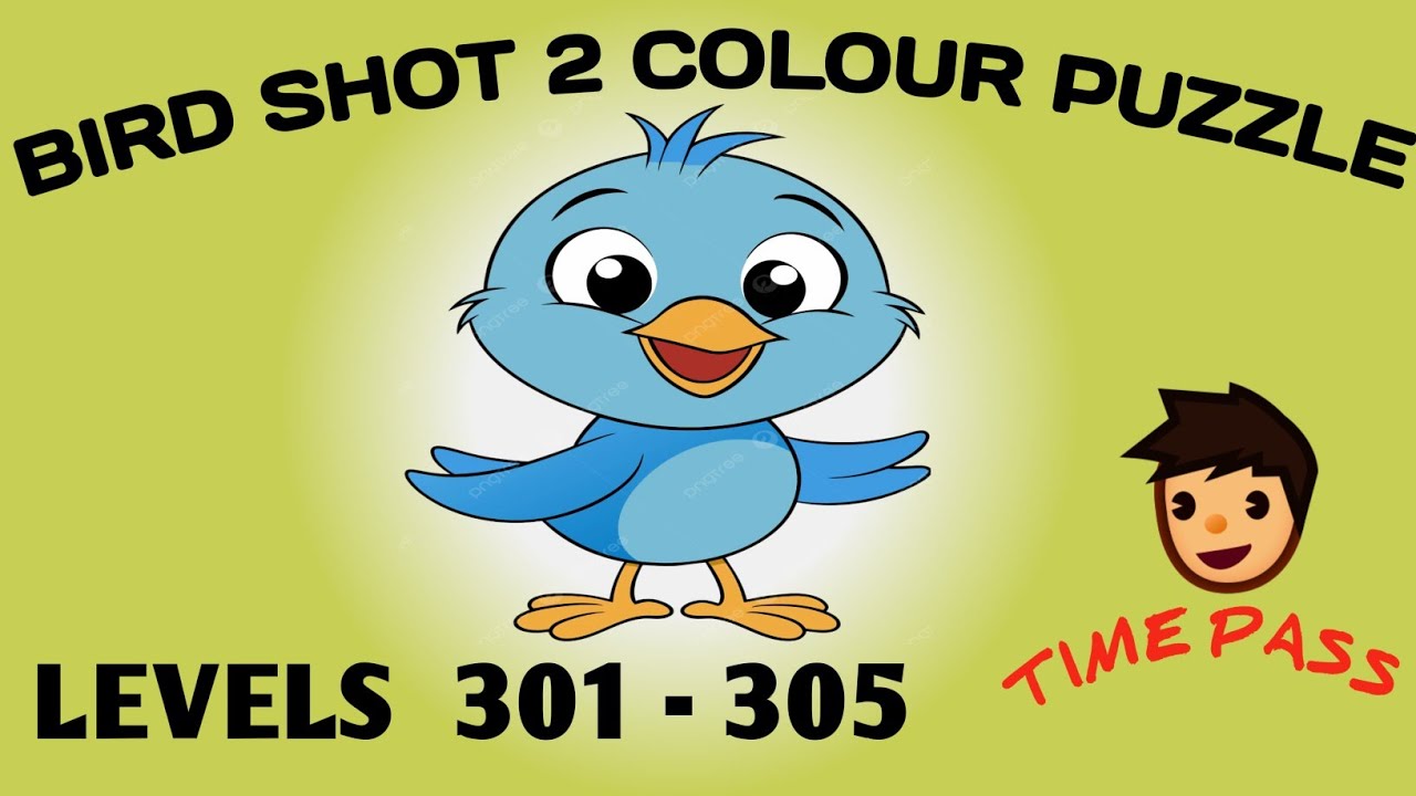 Bird shot 2 colour puzzle🐦levels301-305#birdsort#birdshort#birdpuzzle#birdsortcolorpuzzle