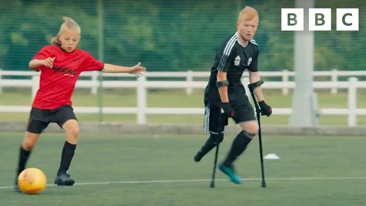 EXCLUSIVE Jamie Johnson FC EP7 #sneakpeek | Hawx Academy play the Amputee All Stars | CBBC