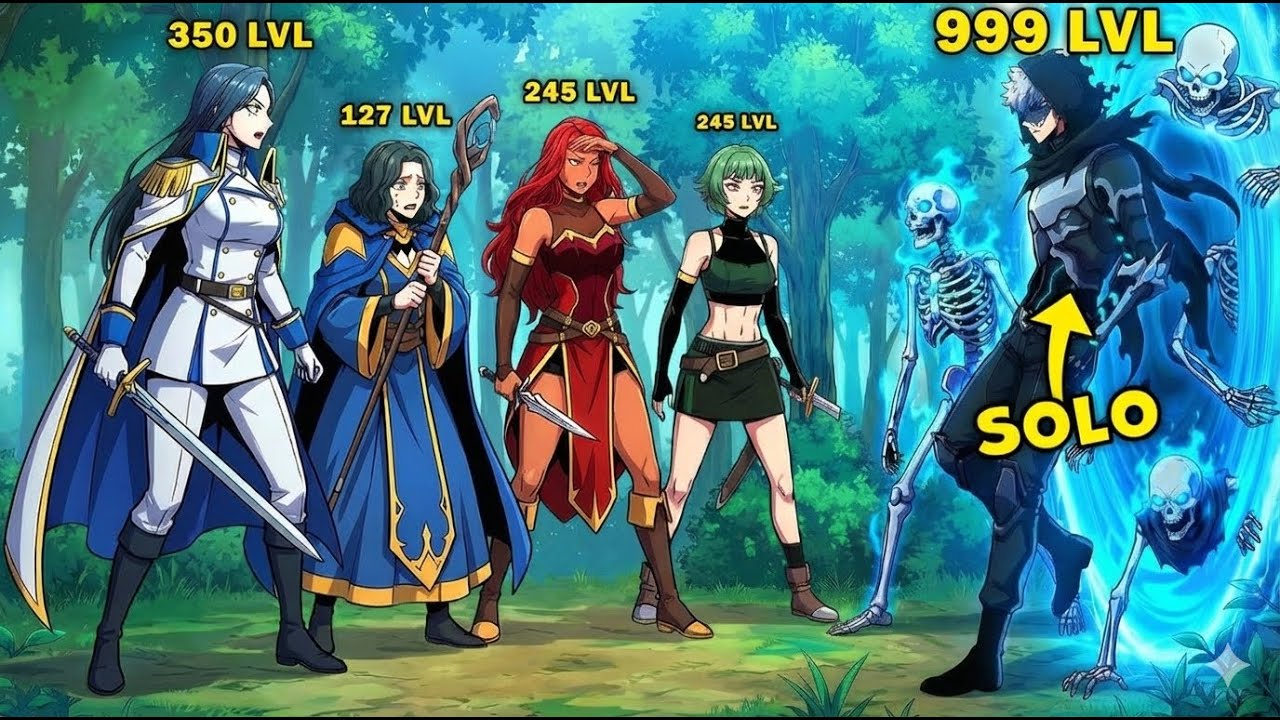 Eles o traíram, agora ele sobe de nível sozinho 100x mais rápido que guildas inteiras! -Manhwa Recap