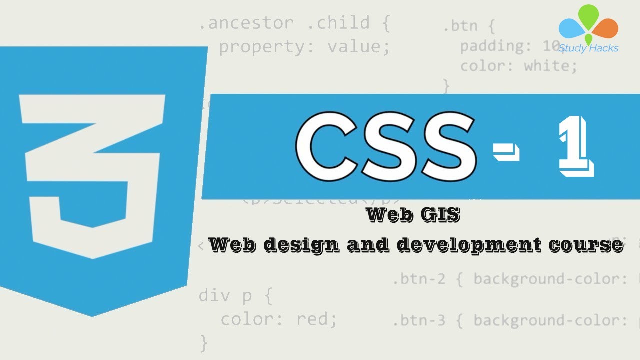 Класс CSS: 1 || Практическое изучение веб-ГИС: курс веб-дизайна и разработки || Веб-ГИС || CSS